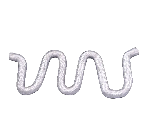 Aluminum Foil Corrugated Tube