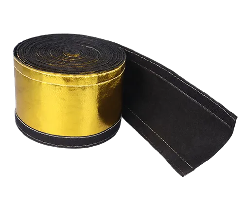 Snap-on Aluminum Foil Insulation Sleeve